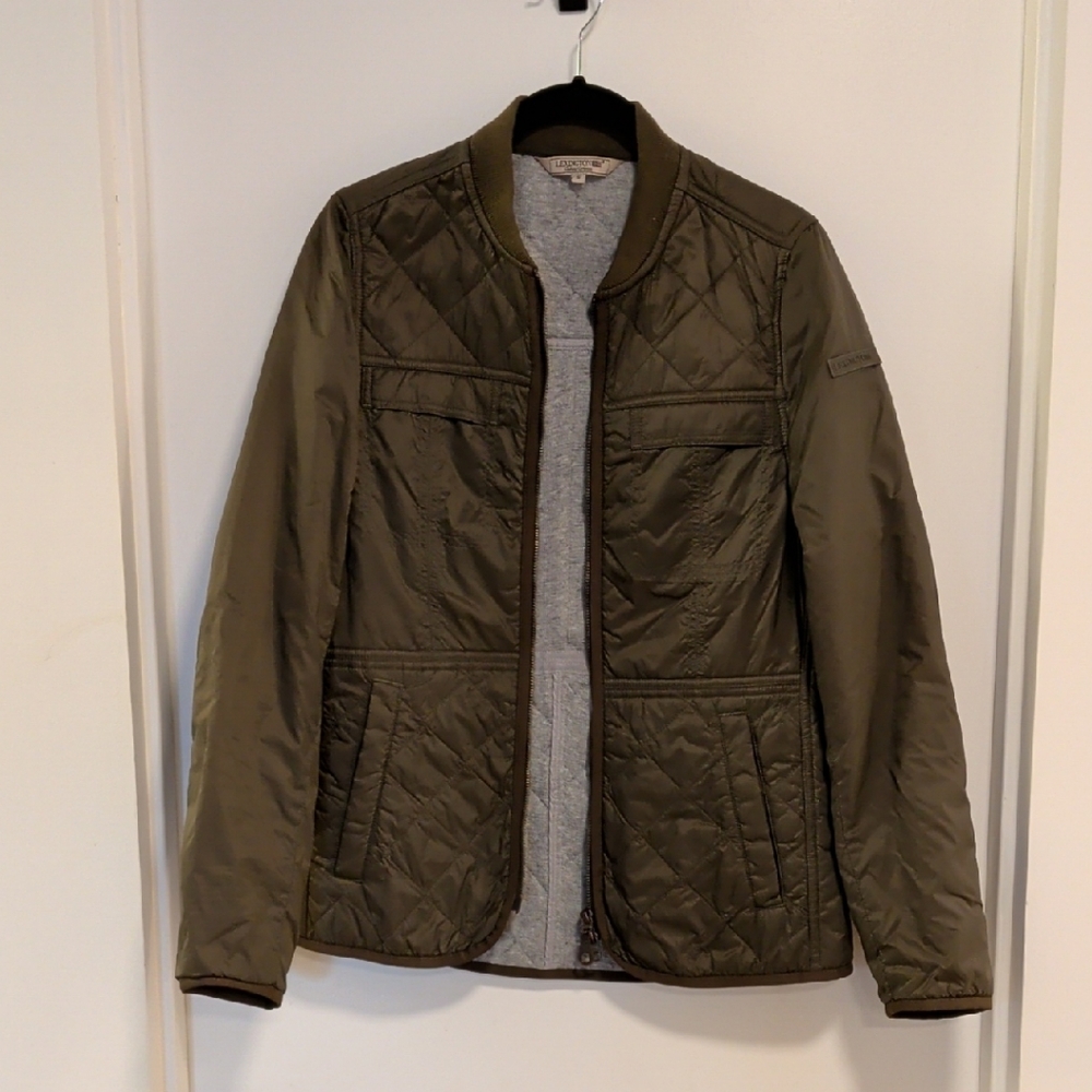 Olive Quilted Utility Jacket - image 1